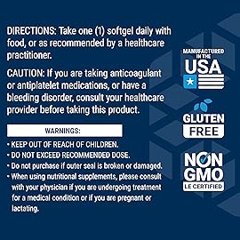 Life Extension Super Vitamin E, 268 mg (400 IU), Non-Synthetic Vitamin E Supplement Promotes Whole-Body Health, Gluten-Free, Non-GMO, 90 softgels