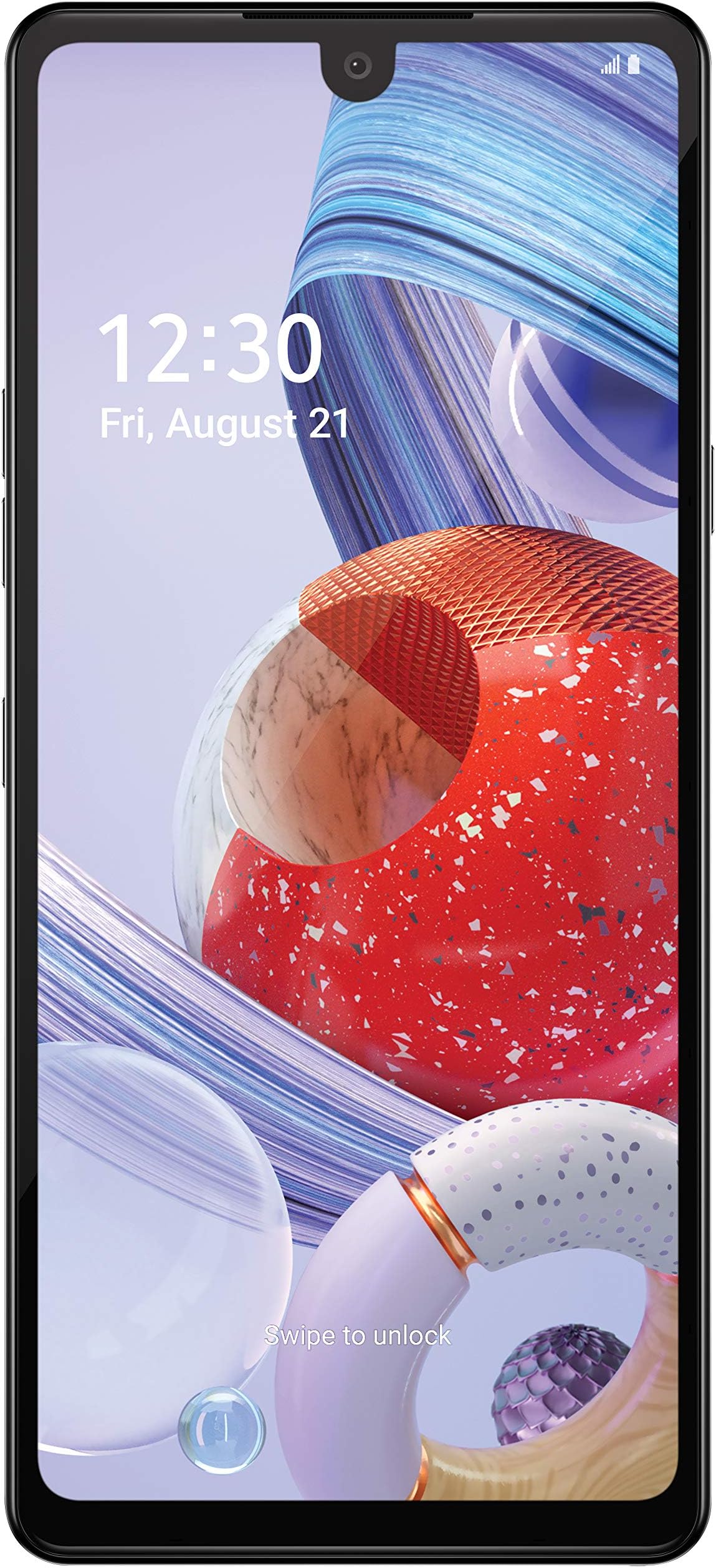 LGStylo 6 Single-SIM 64GB ROM + 3GB RAM (GSM Only | No CDMA) Factory Unlocked 4G/LTE Smart Phone (Holographic White) - International Version