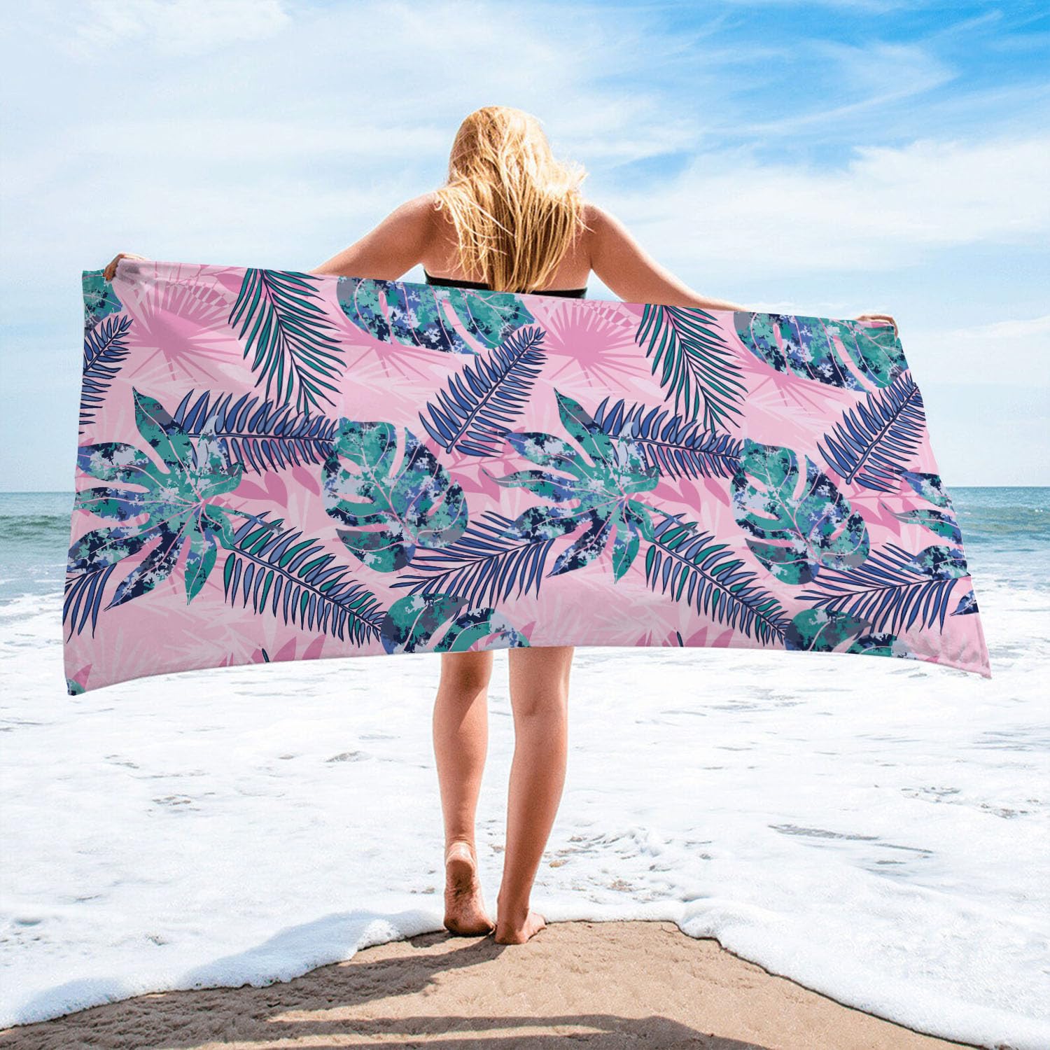 Serviette De Plage En Kikoy Nyali | Simone Et Georges