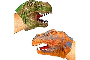 Interactive Dinosaur Hand Puppets (2 Pack): Unleash Imagination and Adventure
