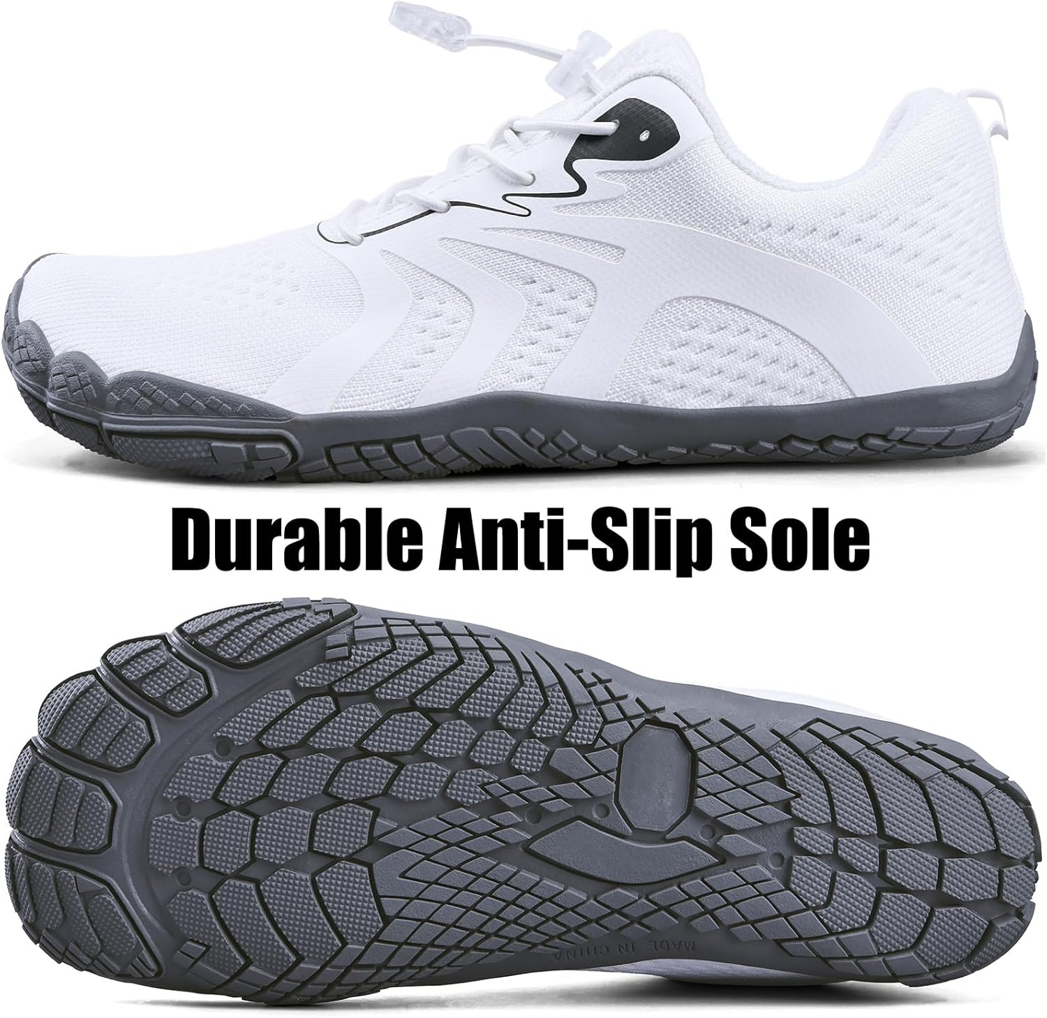 WateLves Water Shoes Men Women Barefoot Beach Aqua Socks Wide Swim Outdoor Walking Breathable Anti Slip Pool Shoes for Hiking Kayaking Diving Surfing