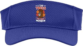 Maple Tree Tapping for Sugaring and Sap Lovers Sport Sun Visor