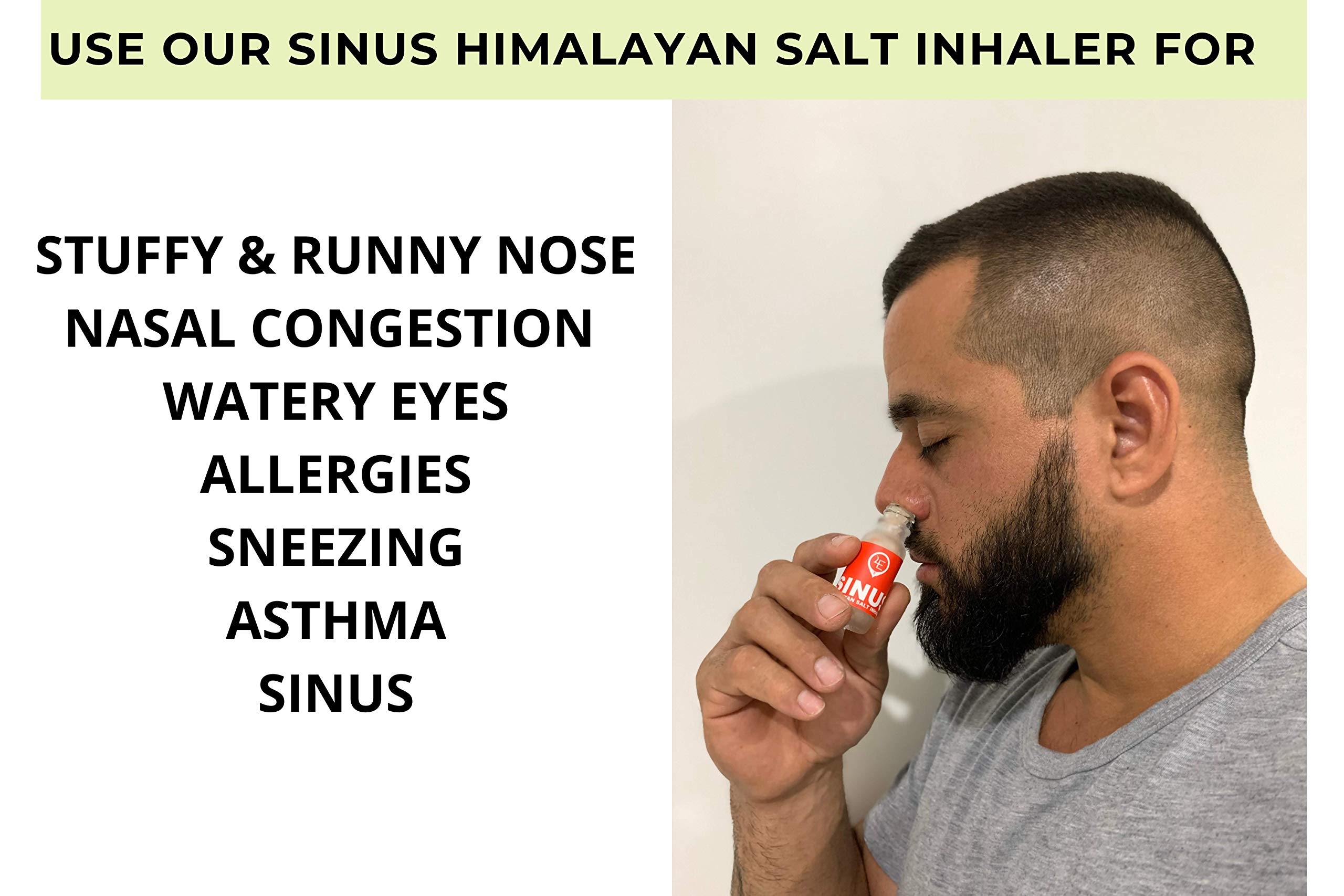 4Elementum Nose Inhaler Stick for Sinus Infection AllNatural