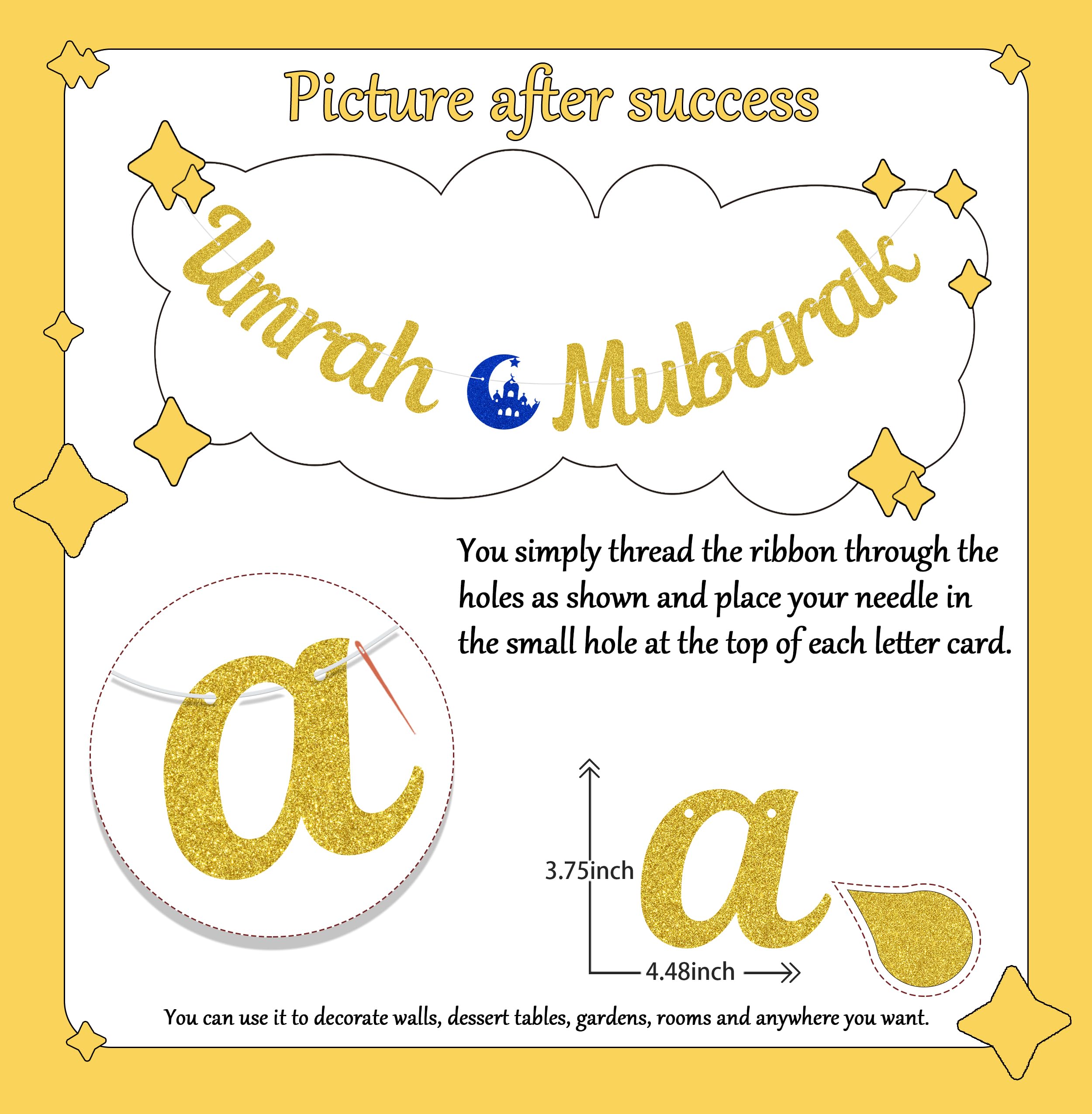 Umrah Mubarak Banner - Image 2