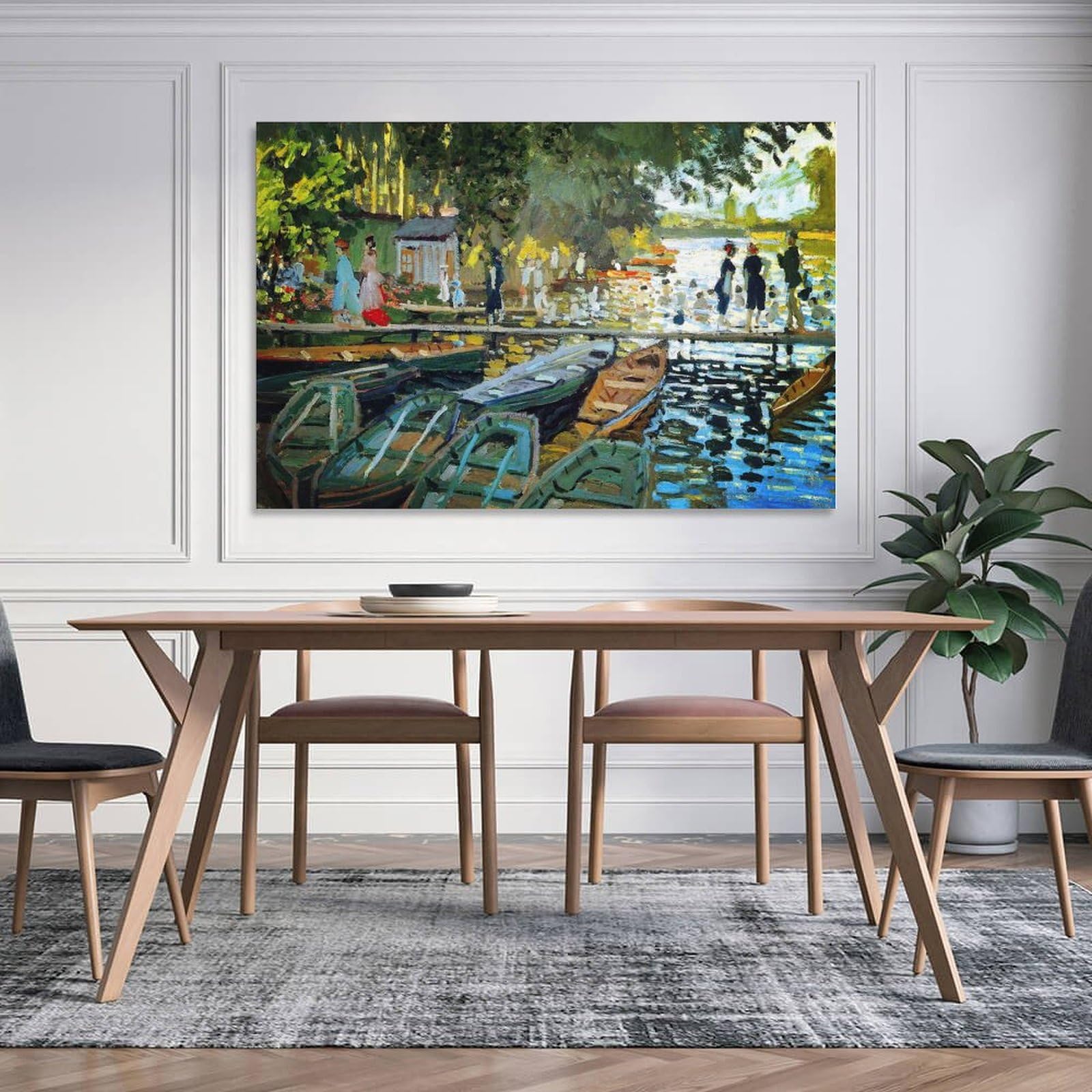 Amazon.co.jp: Claude Monet クロード・モネ 油絵 クールの印刷 複製画