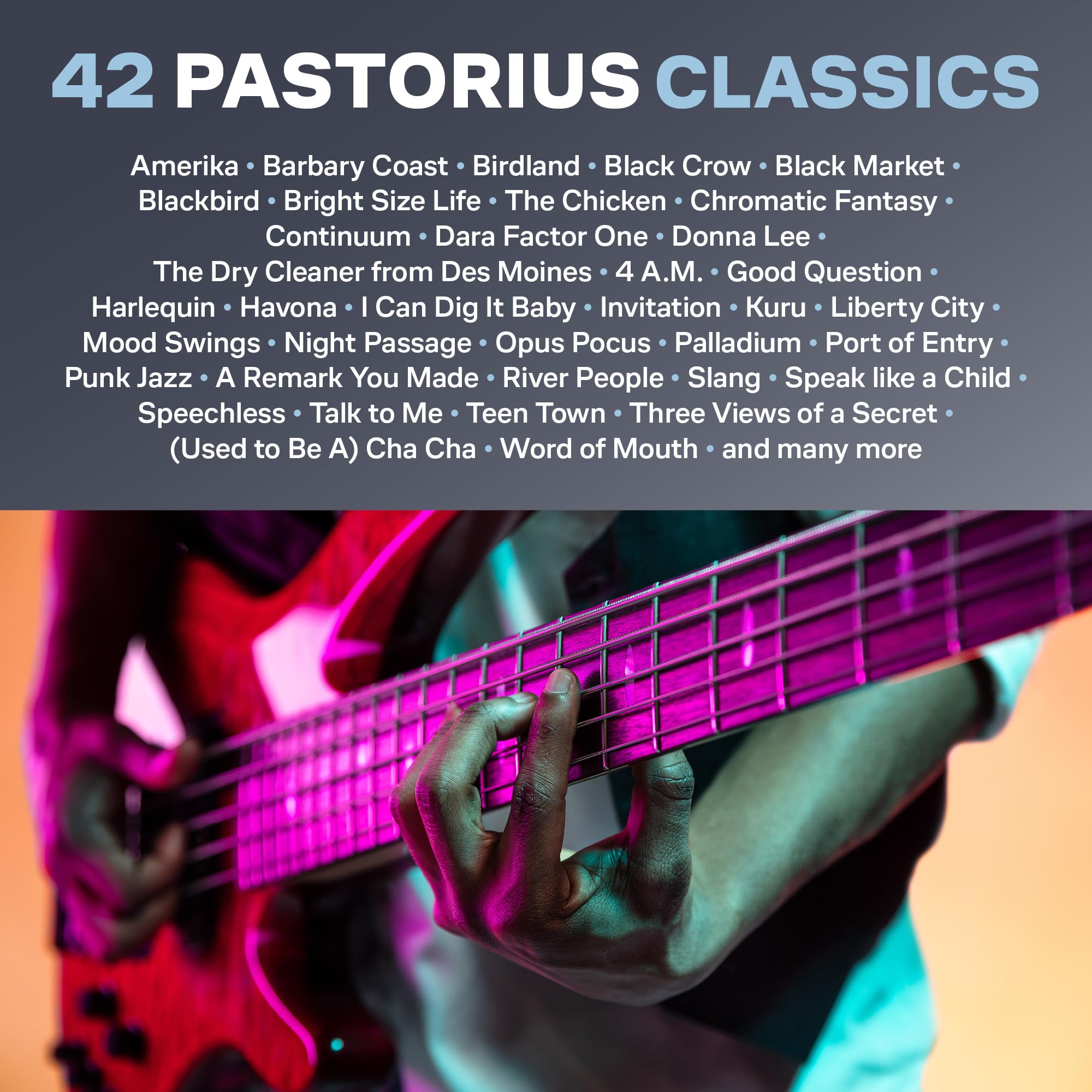 Jaco Pastorius Omnibook for Bass Clef Instruments Transcribed Exactly from His Recordings