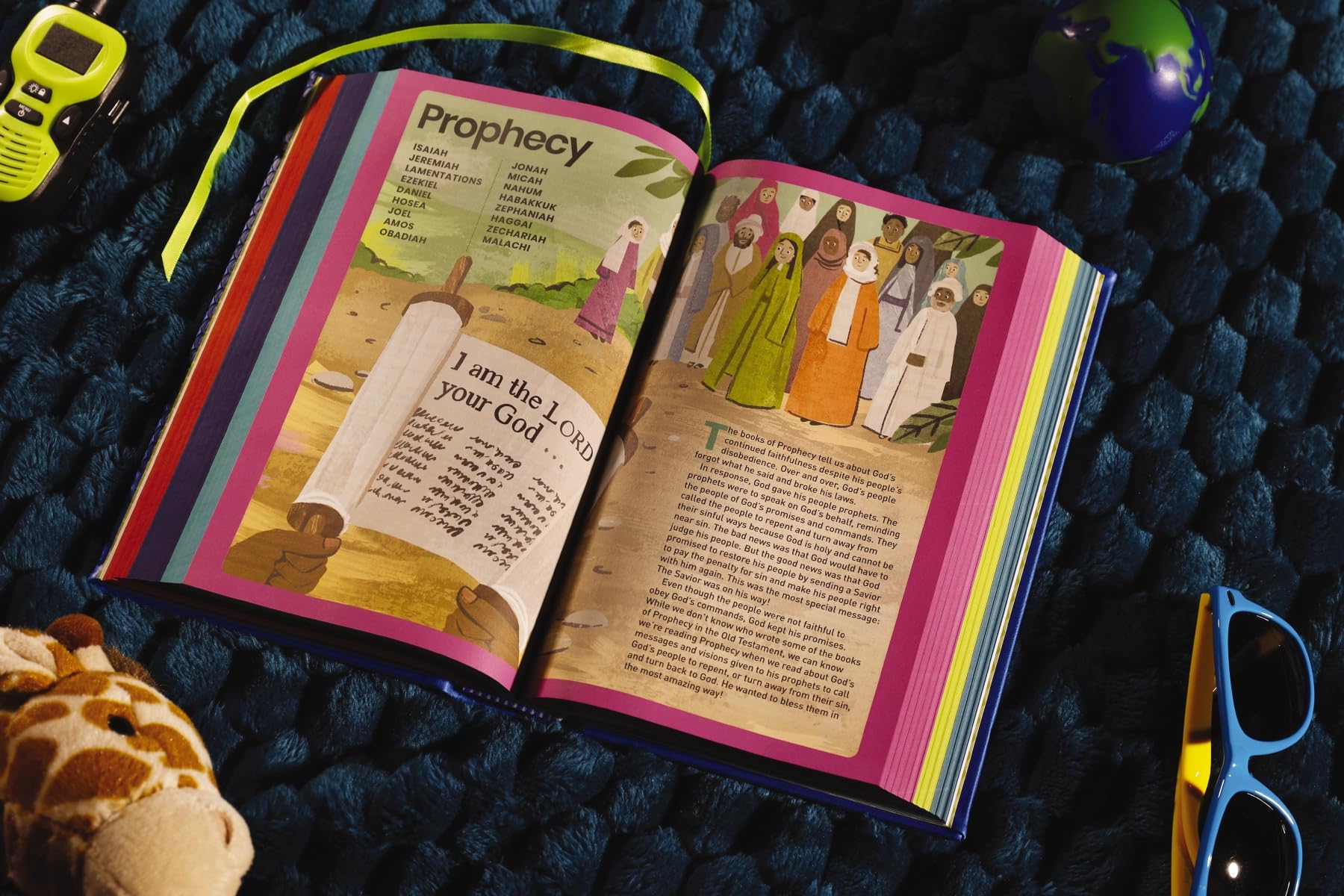 NIrV, Tiny Theologians Bible, Leathersoft over Board, Blue, Comfort Print: A Beginner’s Guide to the Bible – for Kids