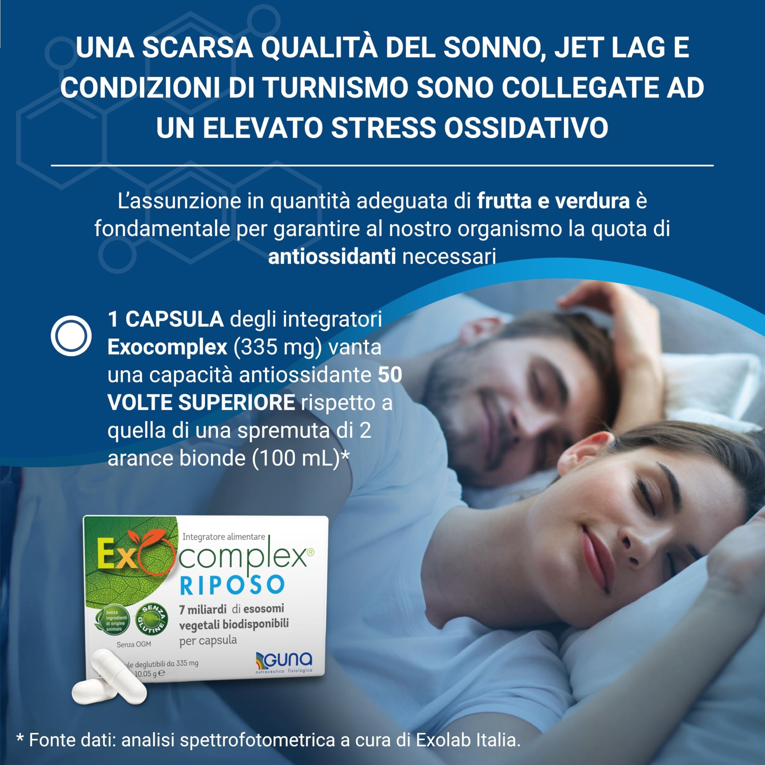 GUNA EXOCOMPLEX RIPOSO 30 CPS