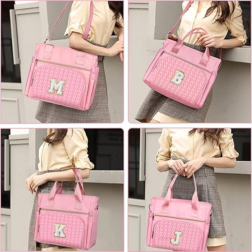 Miniatura 8 de Rosa-H, bolsa de almuerzo reutilizable, adulto, 13 x 10.8 x 5.7 pulgadas, 13 pulgadas de largo x 10.8 pulgadas de ancho x 5.7 pulgadas de alto