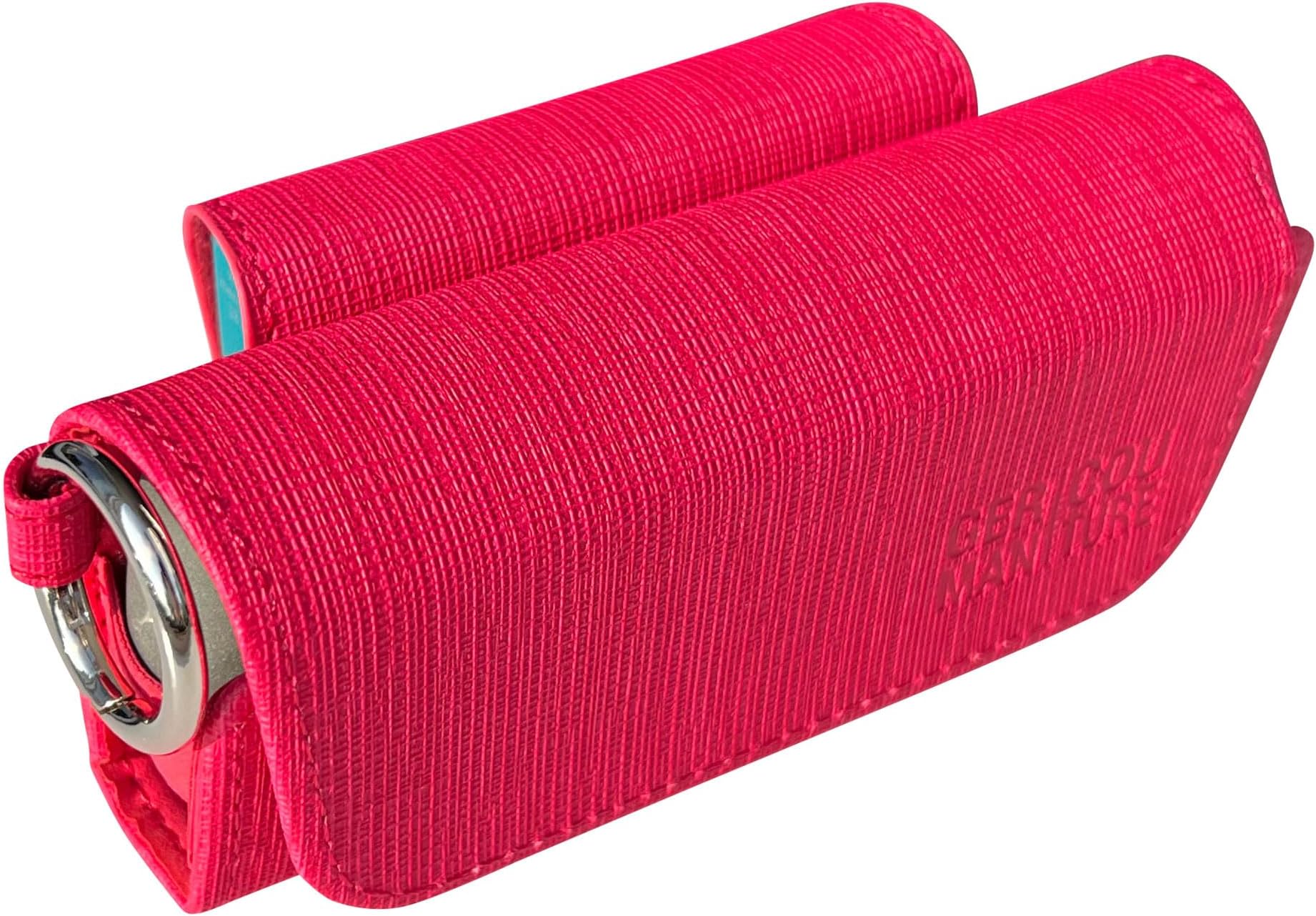 [8 Colors] GC Smart Case Compatible with IQOS Iluma + Heets Pocket-Charger Brush Heat-Filter Starter Set Case, Pink