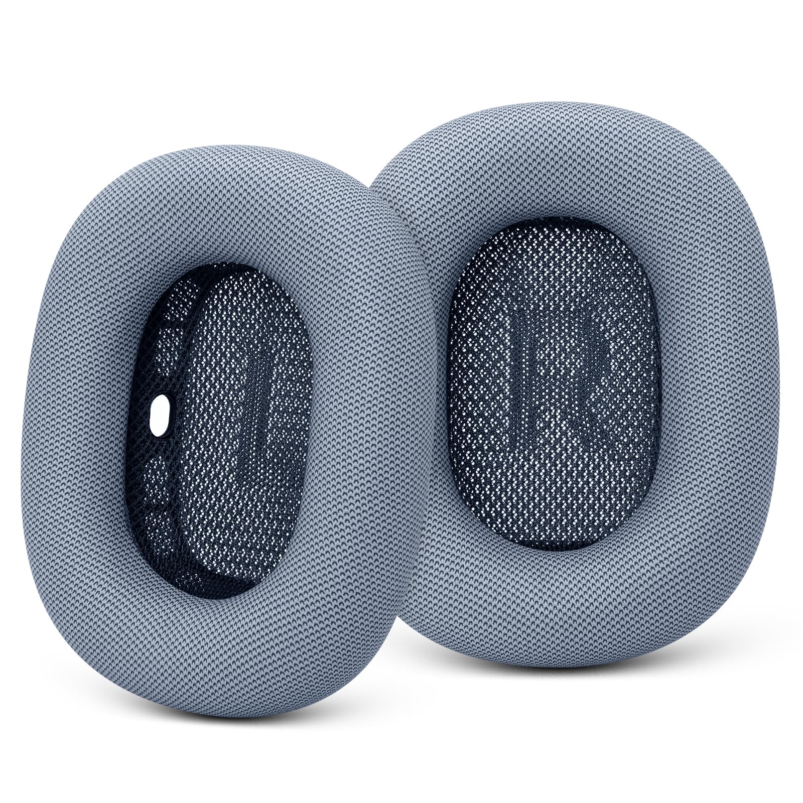 GEVO Upgraded Ear Cushions Replacement Earpads for Apple AirPods Max Headphones, Protein Leather Ear Pads Cover with Memory Foam and Magnet for AirPods Max Fresh Color (Blue)-image-6