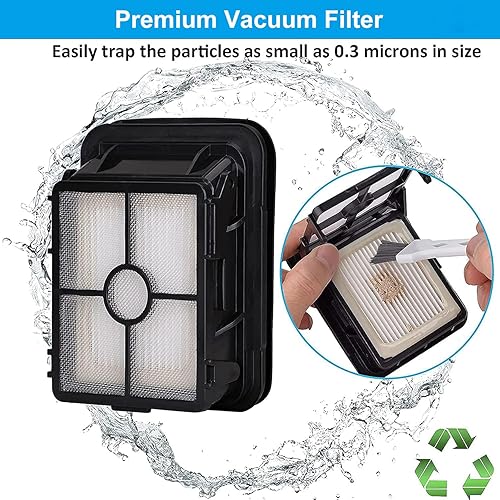 Miniatura 5 de Para Bissell CrossWave Pet Pro 2306A CrossWave 1785 Series Pieza de repuesto 1 paquete 2460+1 paquete 1868 Multisuperficie Pet Pro Limpiador Rollos