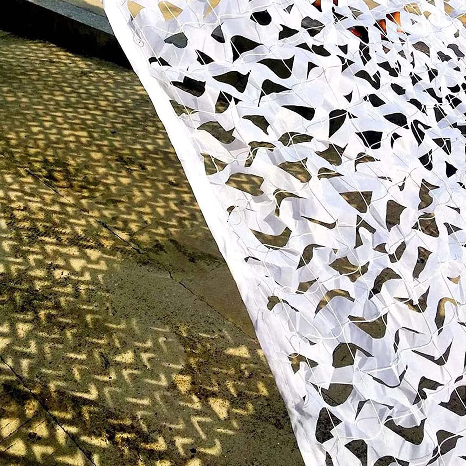 rete mimetica, Rete mimetica militare bianca 2x3m 3x4m 4x6m 4x8m 5x10m