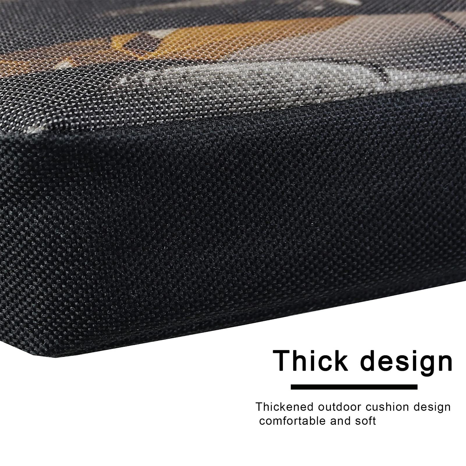 Fockety Klappstuhl Kissen, Oxford Cloth Lightweight Stadium Sitzkissen mit Aufbewahrungstasche, Griff, Schwamm, Portable Boot Kanu Kajak Sitz für Sportveranstaltungen Reisen Wandern Angeln