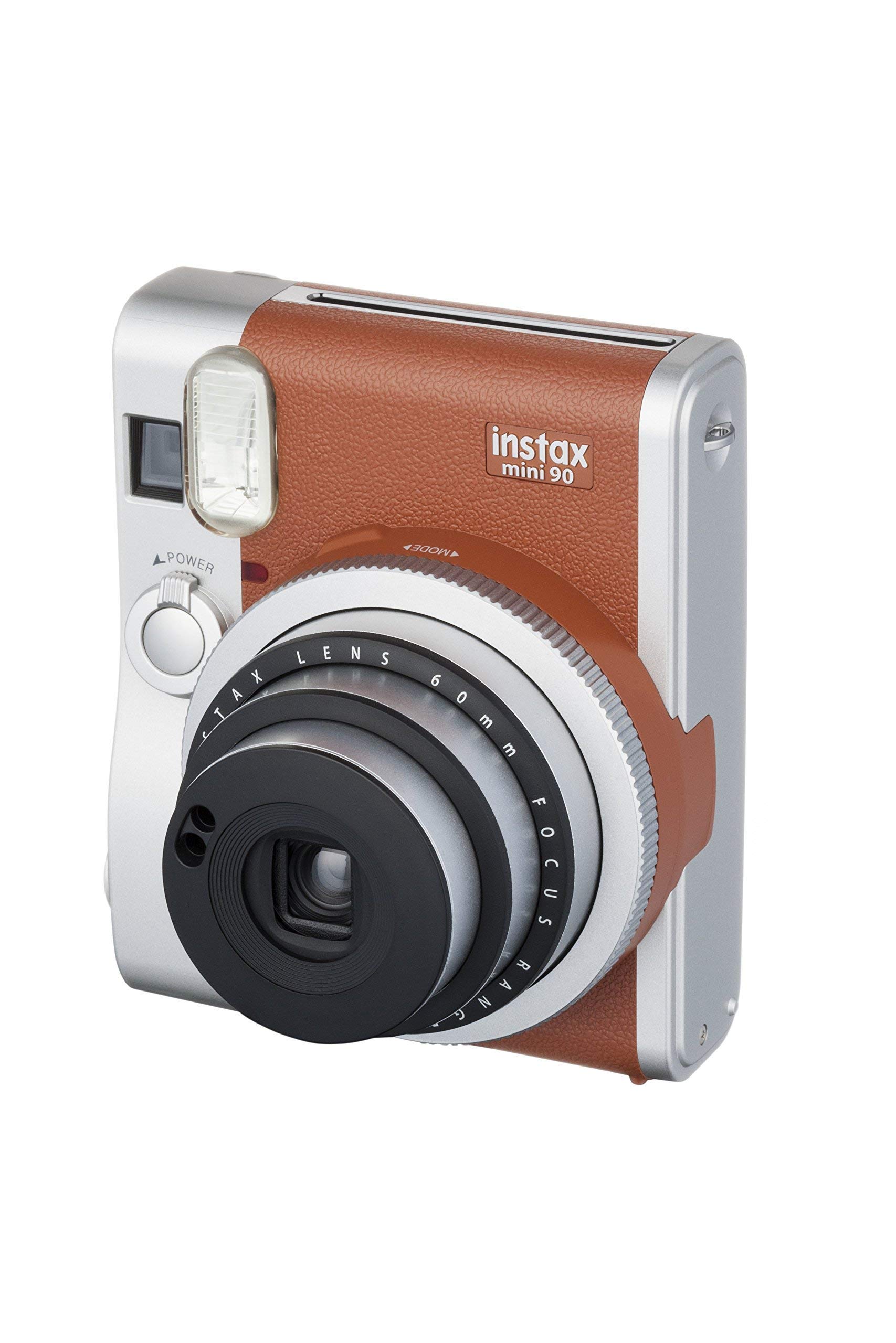 Amazon.com : Fujifilm Instax Mini 90 Instant Film Camera (Brown  