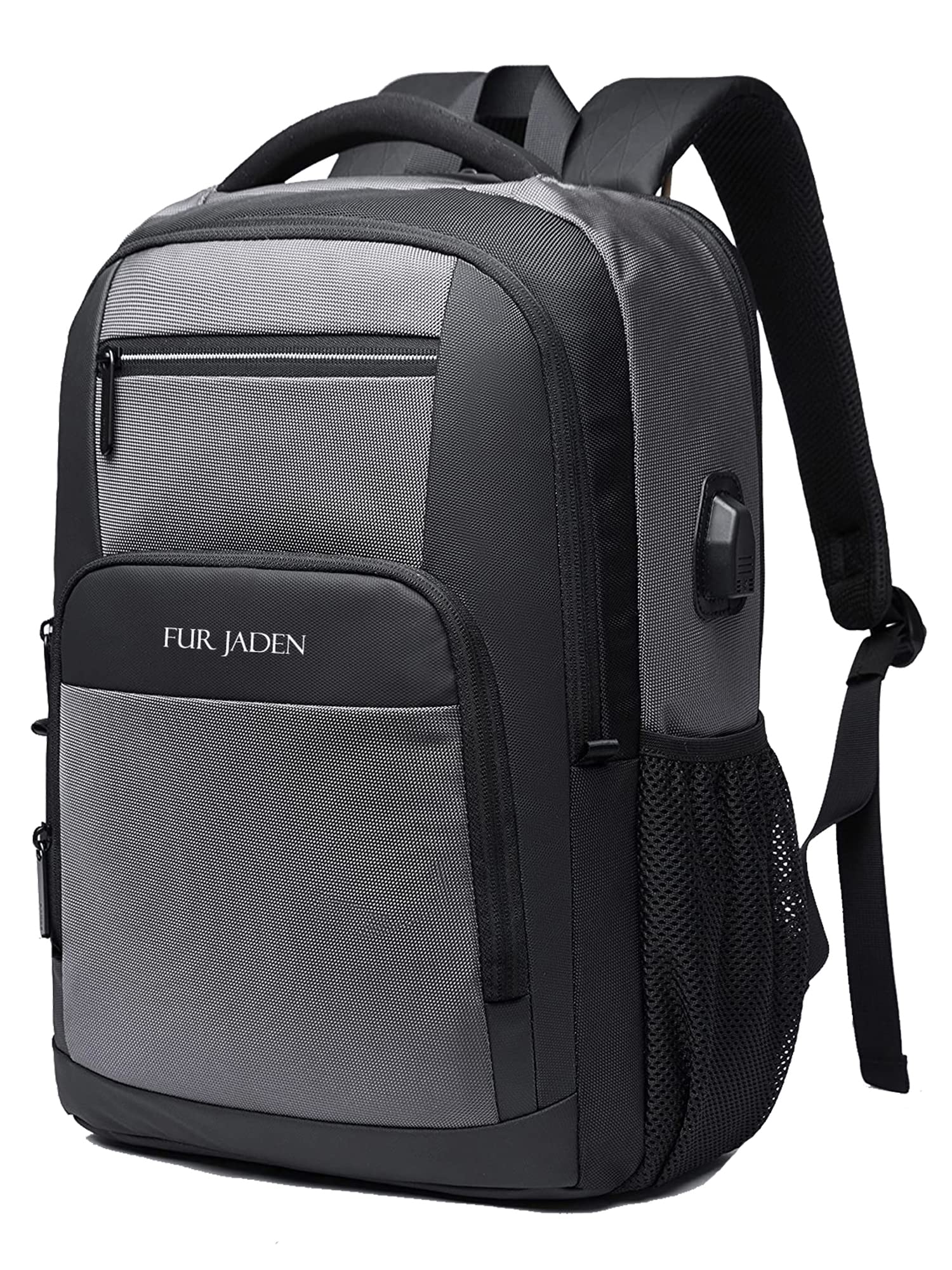 FUR JADEN 15.6 Inch Smart Laptop Backpack Bag With USB Charging Port, Anti Theft Pocket and Accessories Organiser for Men Women Boys Girls
