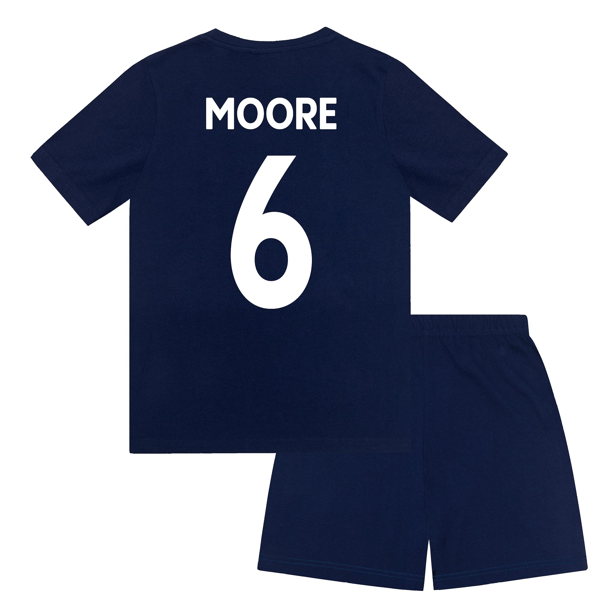 West Ham United FC Boys Moore 6 Sublimation Short Pyjamas Claret 6-7 Years