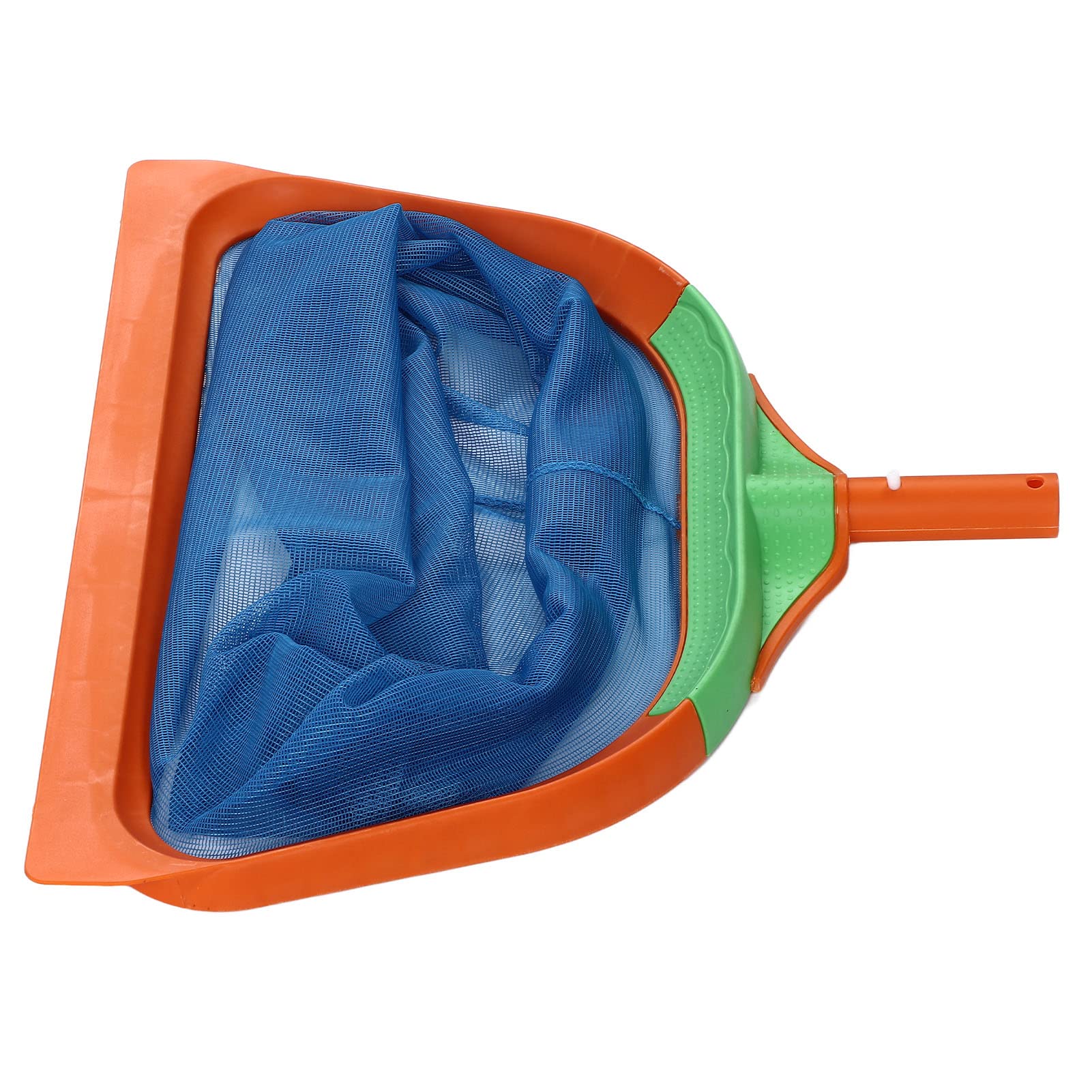 Skimmer de hojas de piscina – Red de nailon con plástico e 49 x 42,4 cm – Limpieza rápida, fácil instalación para piscinas, spas y fuentes