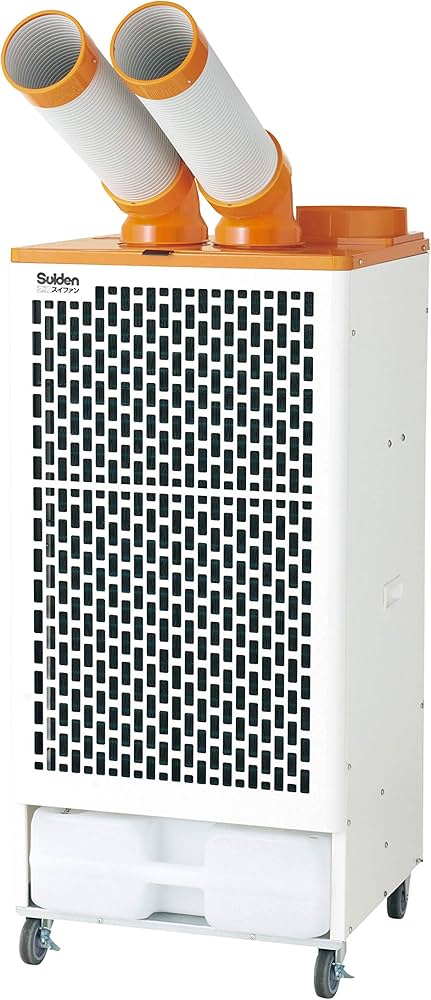 Amazon.co.jp: スイデン(Suiden) スポットエアコン 2口 首振りなし 3相 Amazon.co.jp: スイデン(Suiden) スポットエアコン 2口 首振りなし 3相