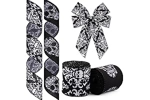 Halloween Ribbon for Sugar Skull Dia De Los Muertos Party Decoration