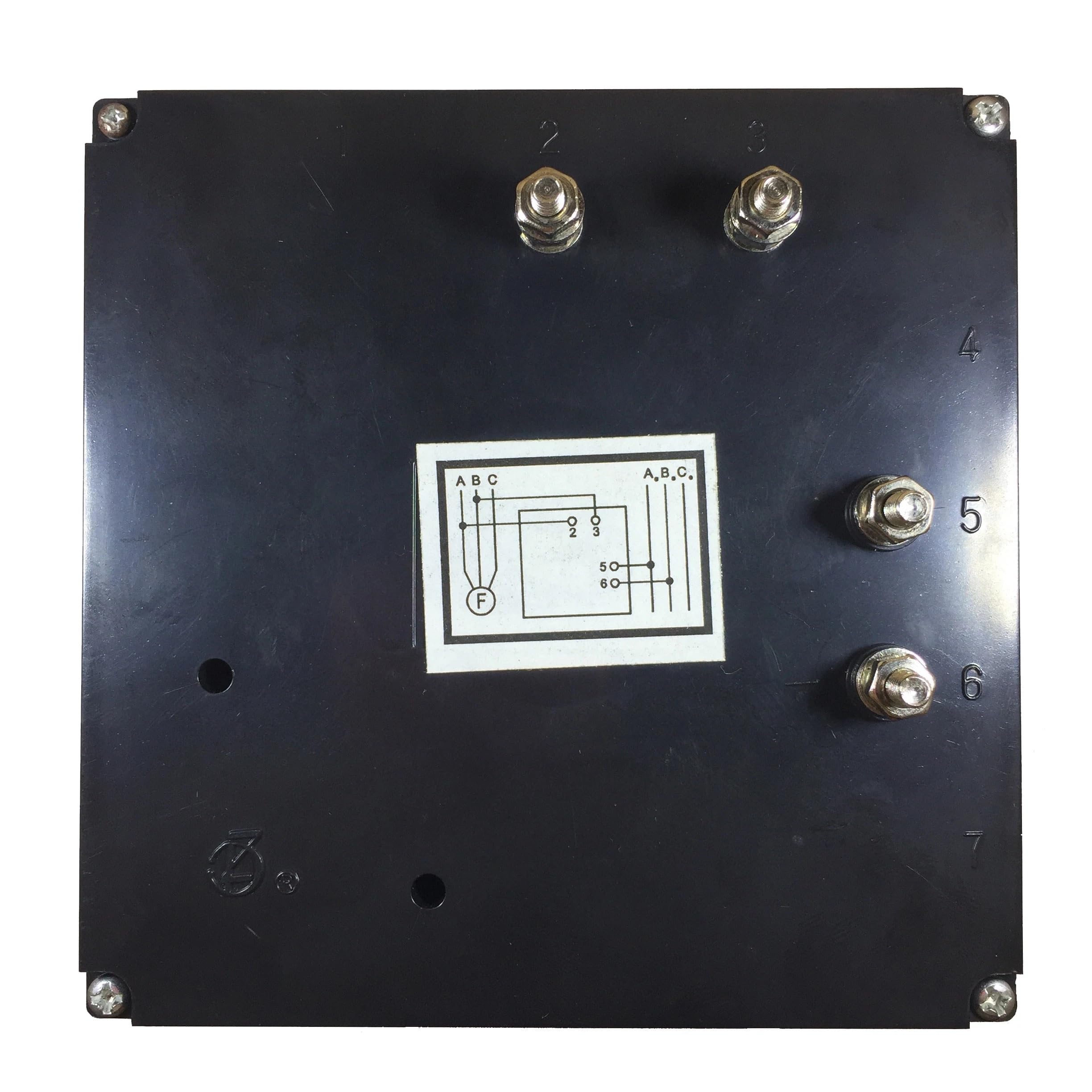 Sincrómetro 42L6 S 100 V 380 V Medidor de secuencia de fases Puntero, 120 mm 112 mm Voltaje y corriente de entrada(S 380V)