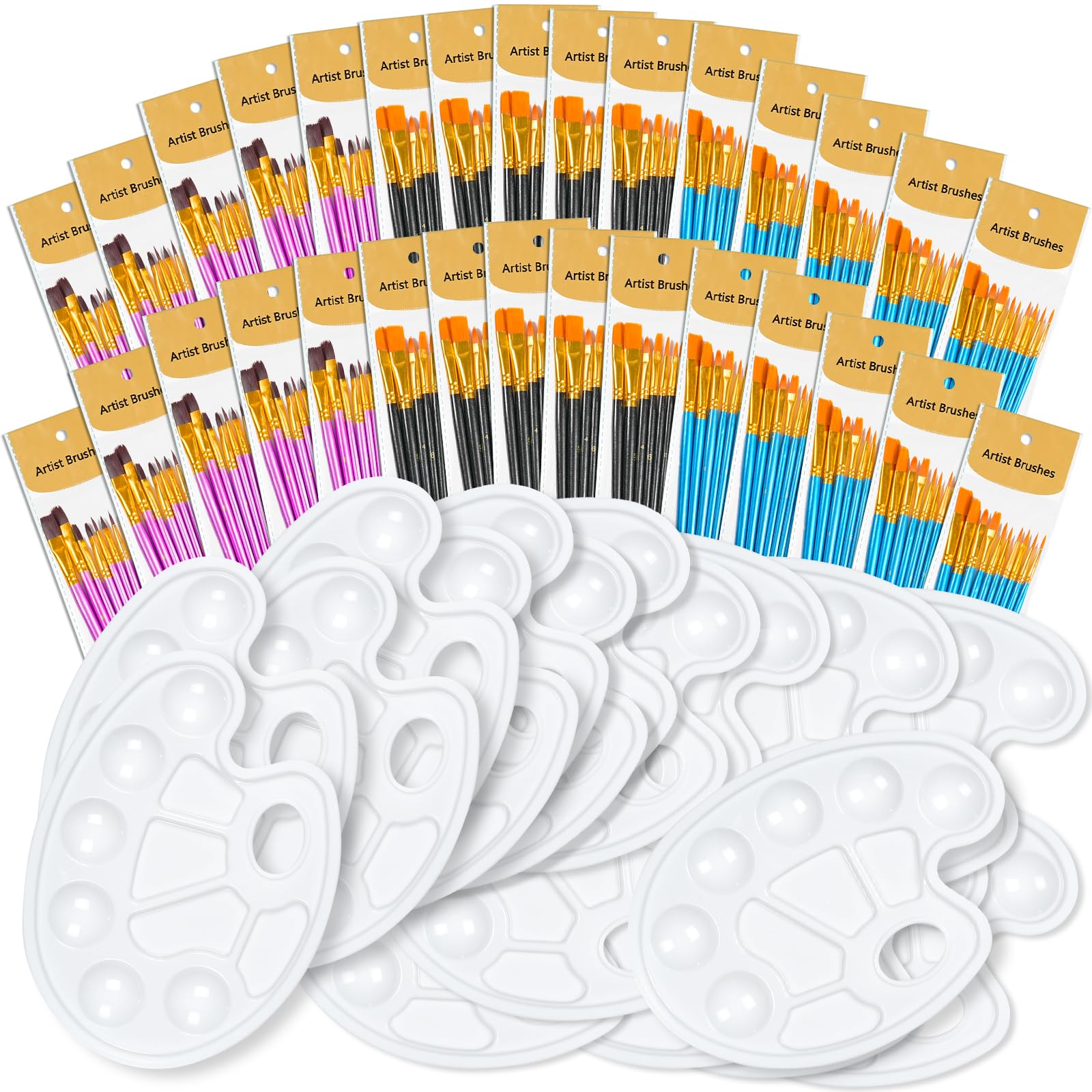 S & E Teacher's Edition 330pc Paint Brush Set