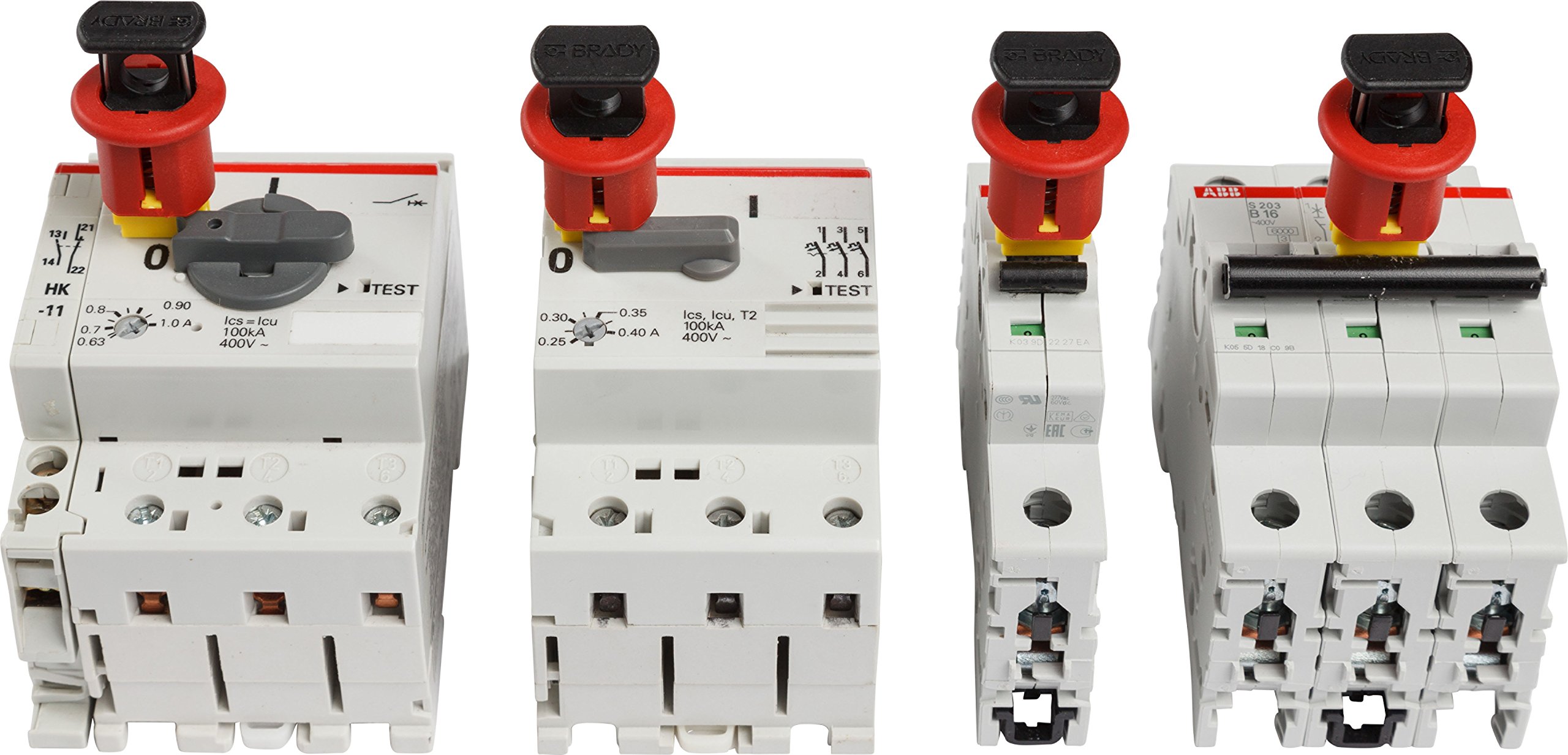 その他 K Brady Circuit Breaker Lockout - Designed to Secure ABB MS325