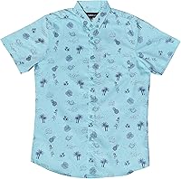 Vista 23 de Molokai Surf - Camisas hawaianas de manga corta con botones y corte ajustado