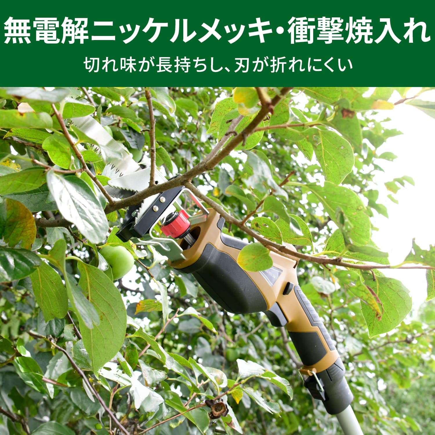Amazon | 山善(YAMAZEN) 高枝ガーデンポールソー 替刃 枝用 (LPS-1025E