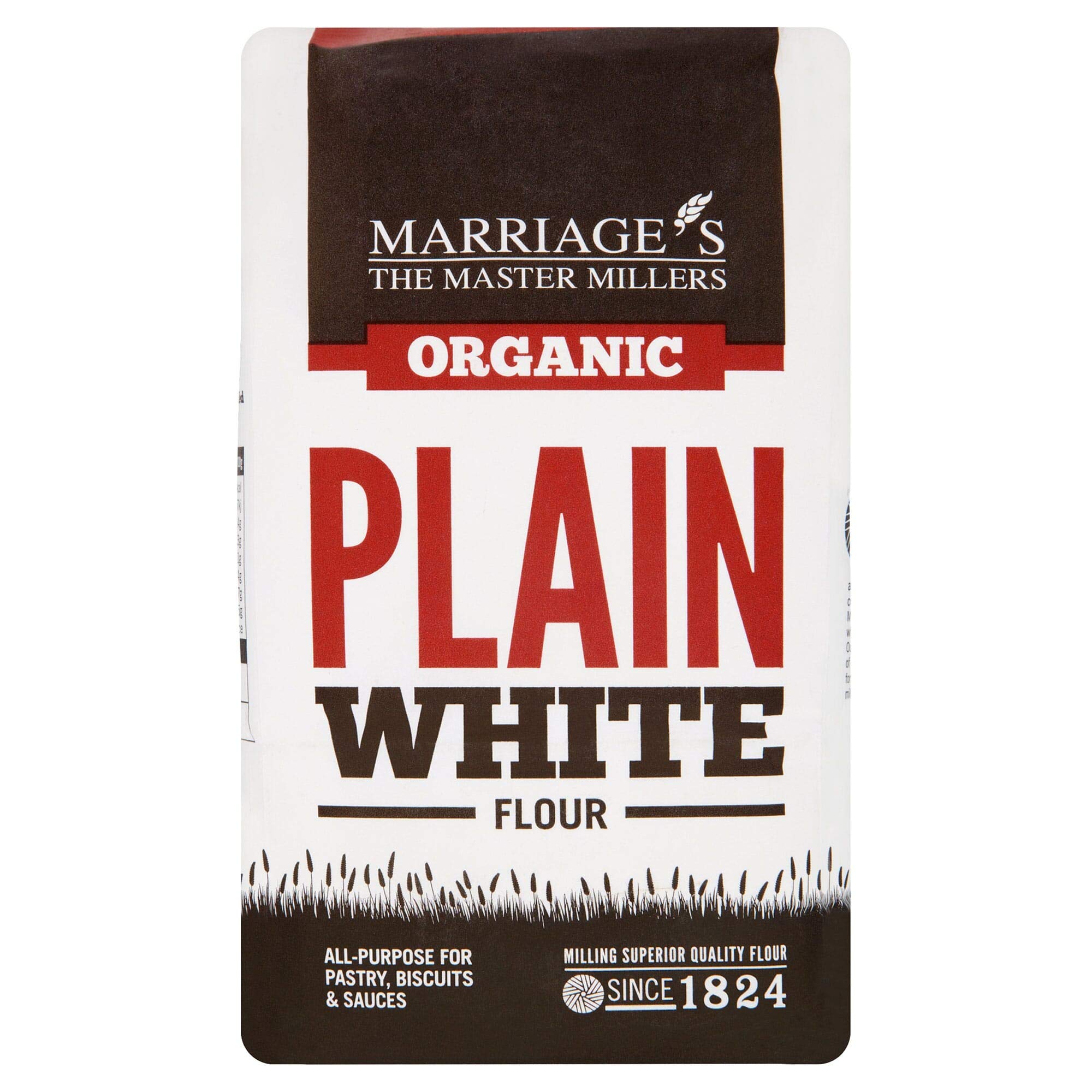 Marriages Organiczna czysta biała mąka - 6 x 1 kg