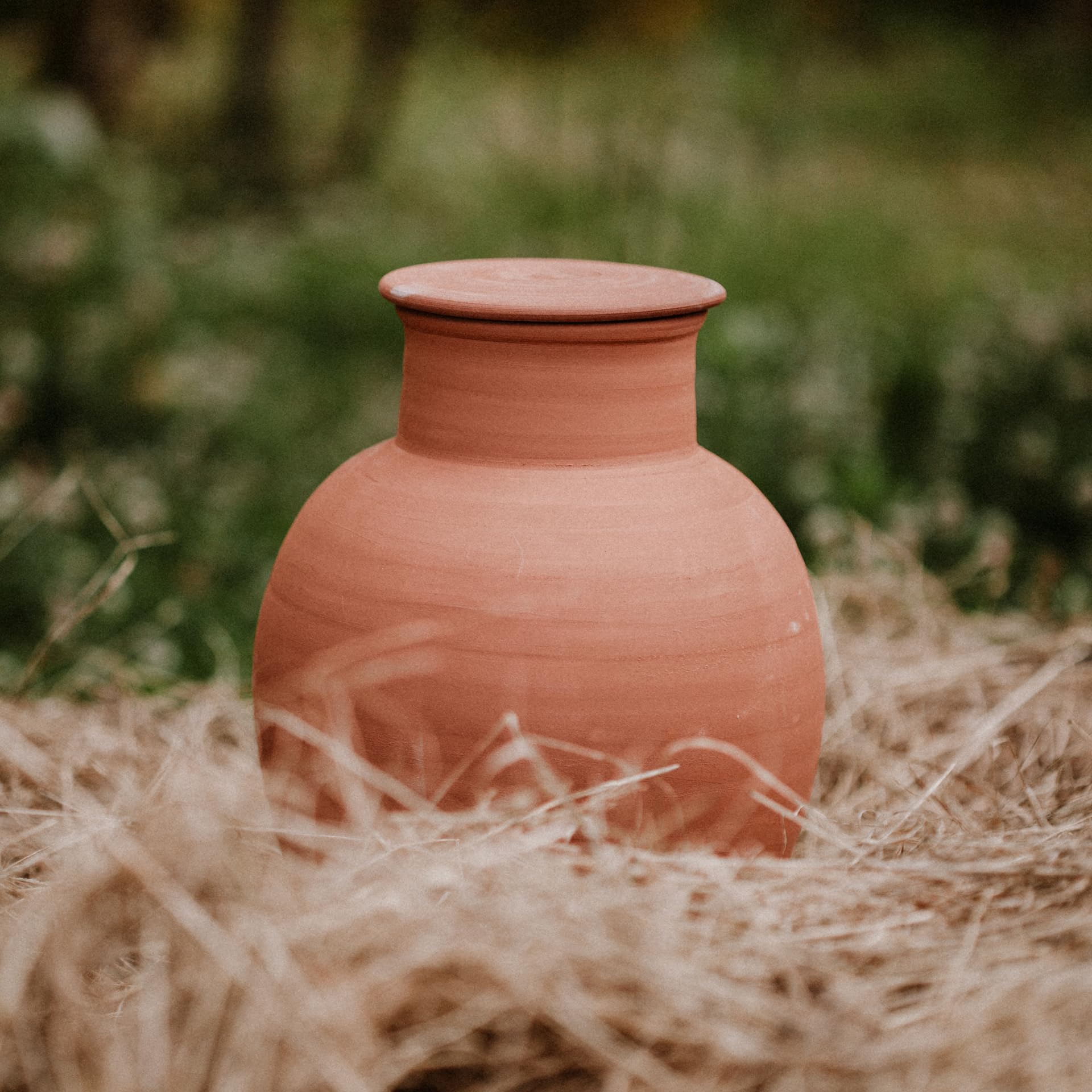 OLLAS LUTTON Olla Terre Cuite à Enterrer 2.5L | Arrosage Autonome pour Plantes d'Extérieur Ecologique & Economique | Système d'Irrigation Naturel | Autonomie 4 jours | Ollas Terracotta