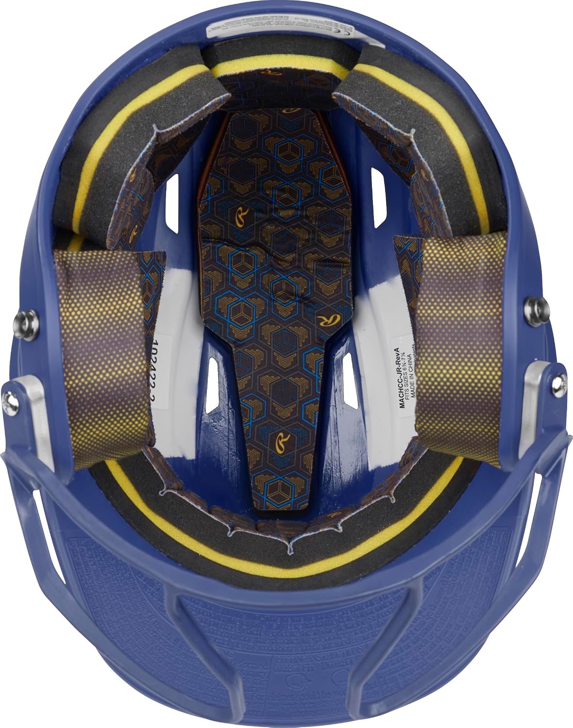 Rawlings | MACH HI-VIZ Fastpitch Softball Batting Helmet | Face Guard Attached