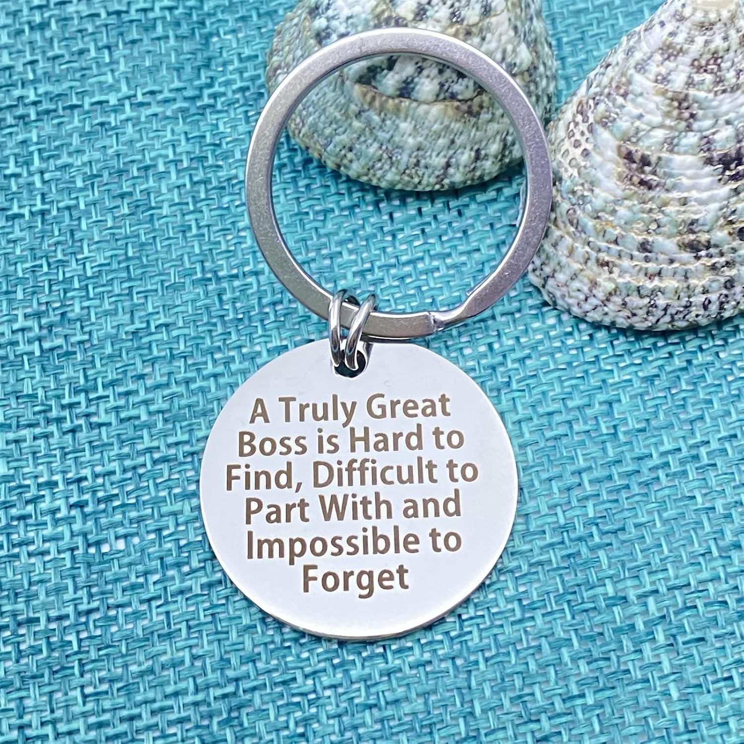 Boss Day Gifts for Women Men ,Employee Appreciation Keychain for Mentor Supervisor Leader Christmas Birthday Keyring,Thank You Boss Gift Leaving Going Away Retirement Goodbye Farewell Moving jewelry