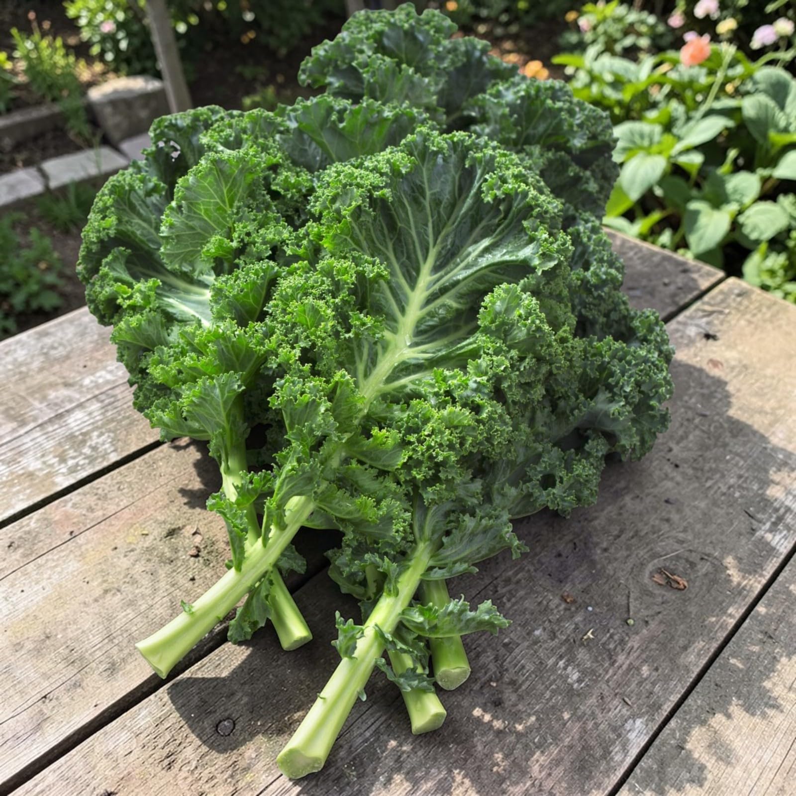 Carbeth Plants Kale Vegetable Plant 6 Pack - Hardy & Nutritious Leafy Green Crop - Ideal for Vegetable Gardens, Raised Beds & Allotments (Mix of 4, 4)
