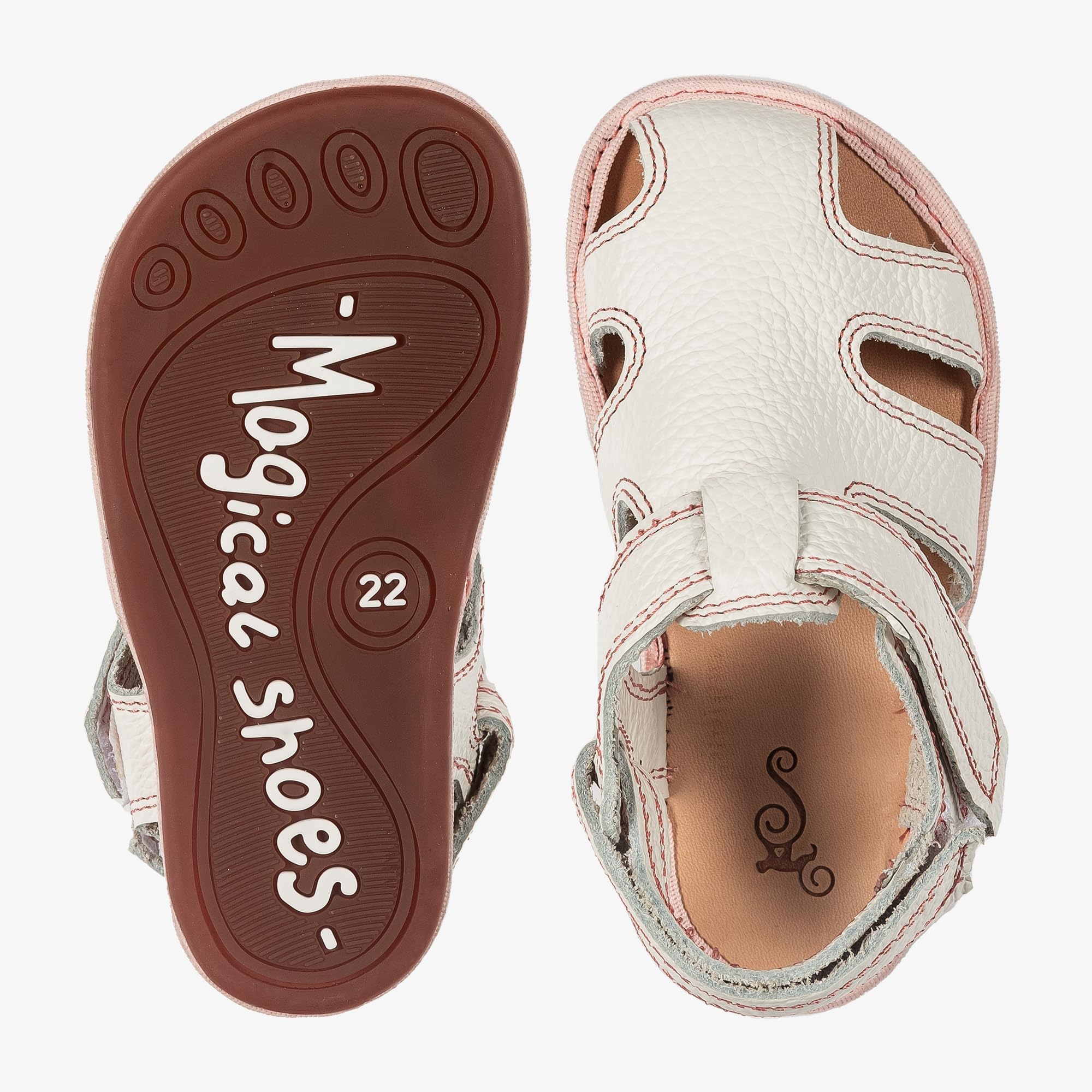 Magical Shoes Sandalias para Bebé y Niños, Sandalias Barefoot, Zapatos Descalzos, Sandalias de Primeros Passos, Calzado con Suela Antideslizante, Talla 20-25, Janu