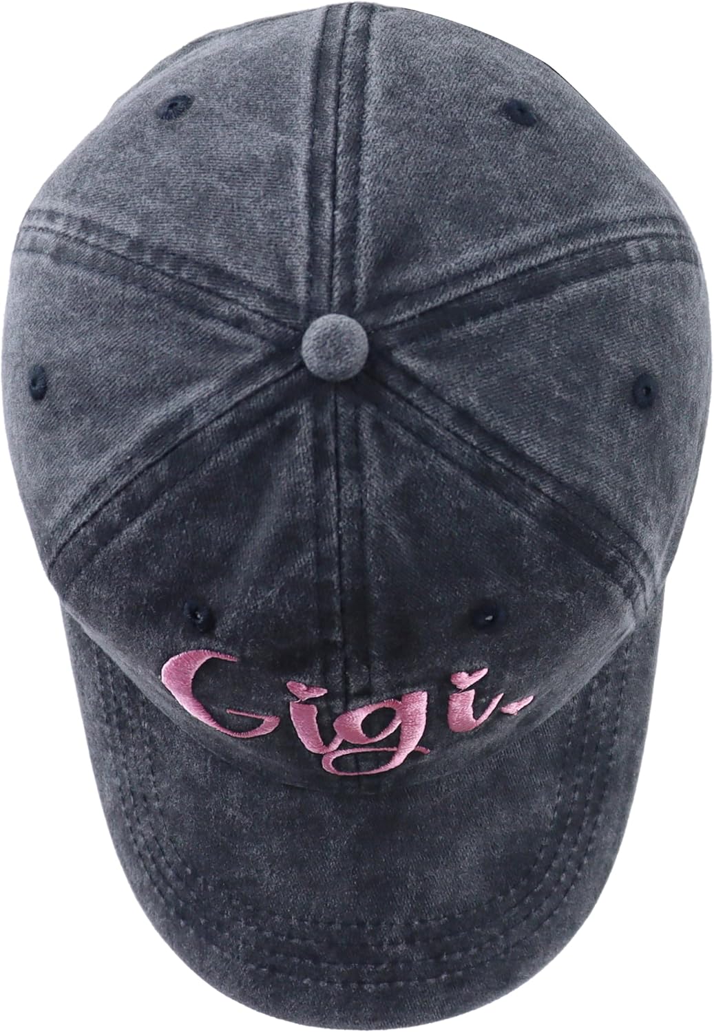 Gigi Mimi Hats for Women, Adjustable Cotton Embroidered Grandma Baseball Cap - Image 5