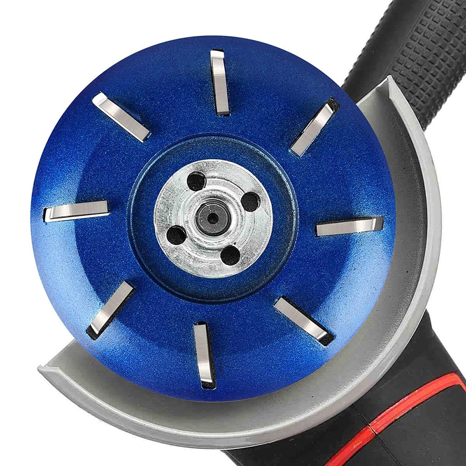 Disco de corte de pezuña, herramienta eléctrica profesional de reparación de pezuñas, disco de tallado turbo de madera, cortador de corte de pezuñas de metal de 6/8 dientes para caballos, cabras,
