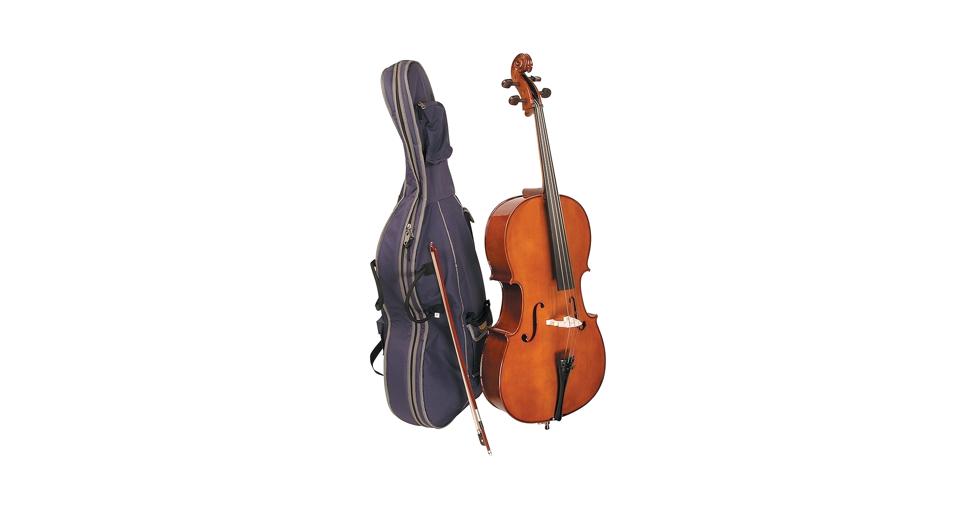 Amazon.com: Stentor 1102E2-1/2 Student I Cello outfit - 1/2