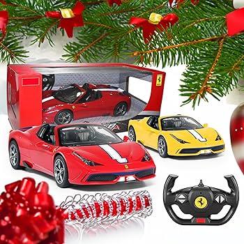 ミニカー Ferrari458Special RED Kids Republic Licensed Ferrari 458 Speciale A 1:14 Scale