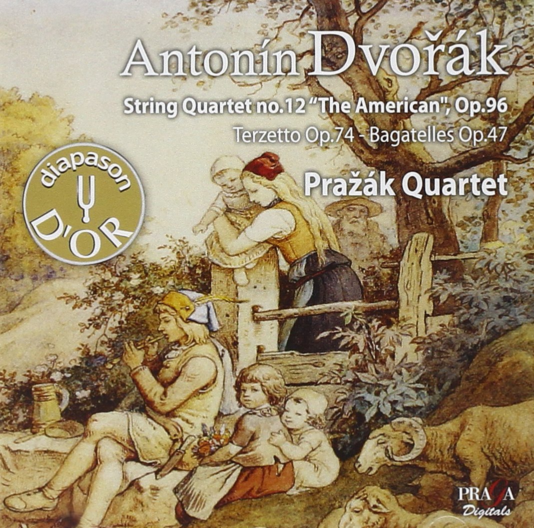 Dvorak: String Quartet No.12, Terzetto, Bagatelles [Audio CD] Prazák Quartet and Antonin Dvorak