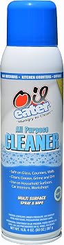 Oil Eater 20oz Aerosol Spray All Purpose Cleaner for Kitchen, Bath, Cars & Workshops