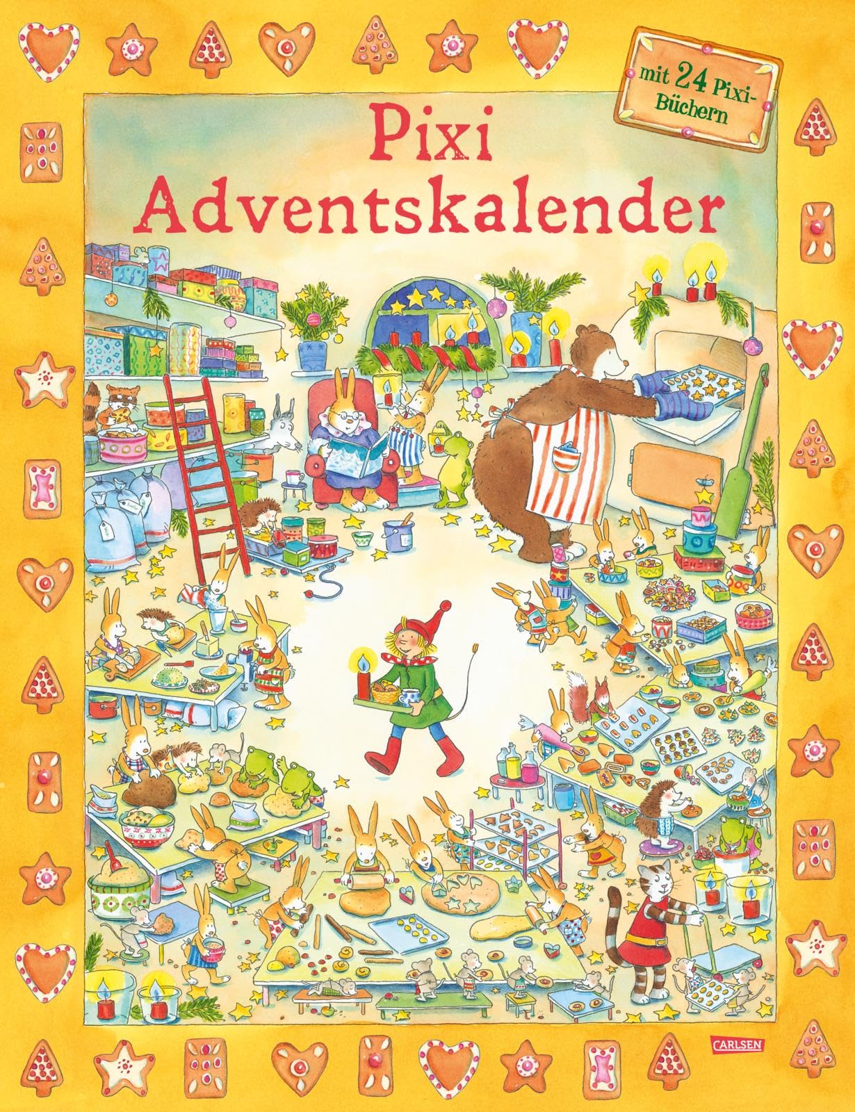 Pixi Adventskalender 2025 Adventskalender mit 24 Pixi-Minibüchern zum Herausnehmen