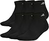 adidas Calcetines Tobilleros Deportivos Acolchados para Hombre (6 Pares) Duraderos y Cómodos 1