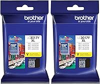 Vista 8 de Brother LC3017Y Cartucho de tinta amarillo de alto rendimiento