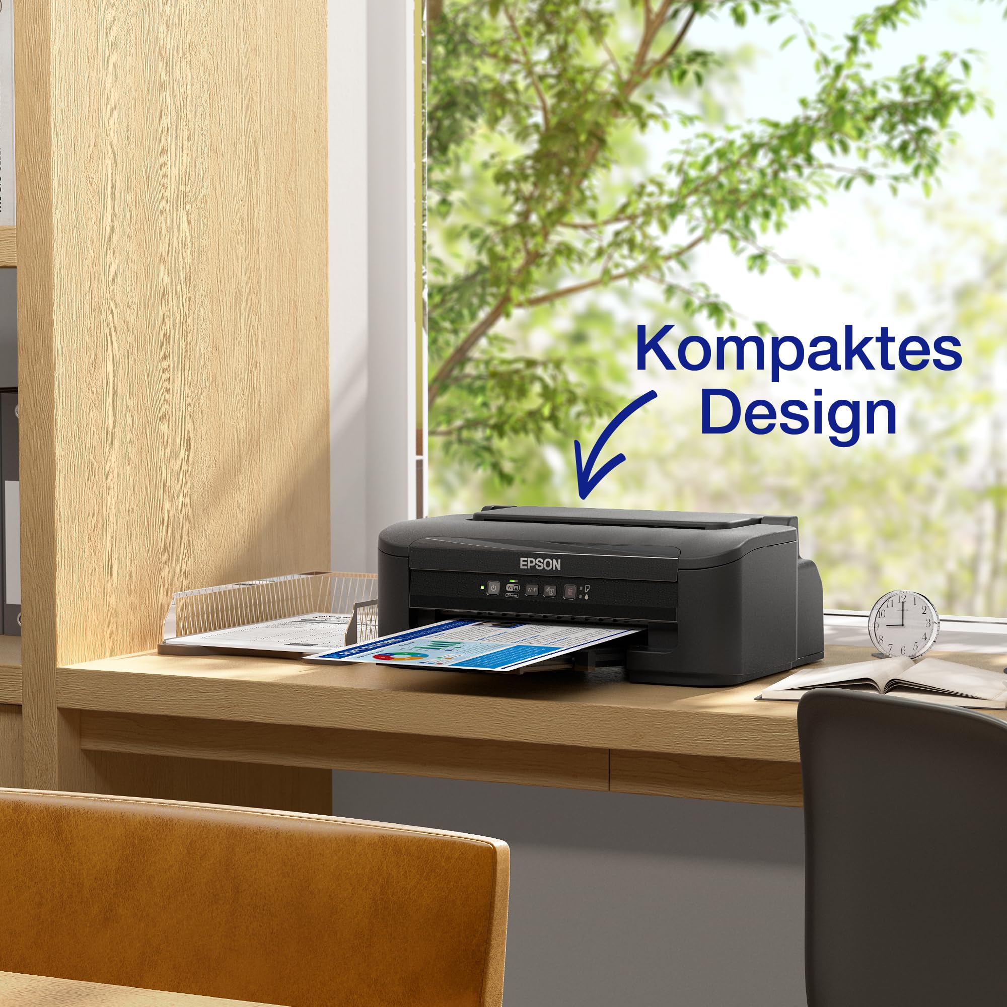 Epson WorkForce WF-2110W A4-Tintenstrahldrucker mit WLAN- und Ethernet-Anschluss