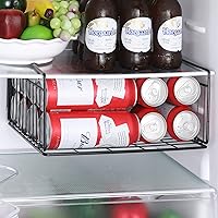 Vista 2 de SUFAUY Paquete de 2 cestas para debajo del estante, organizador colgante de almacenamiento debajo del gabinete con capacidad para hasta 22 libras