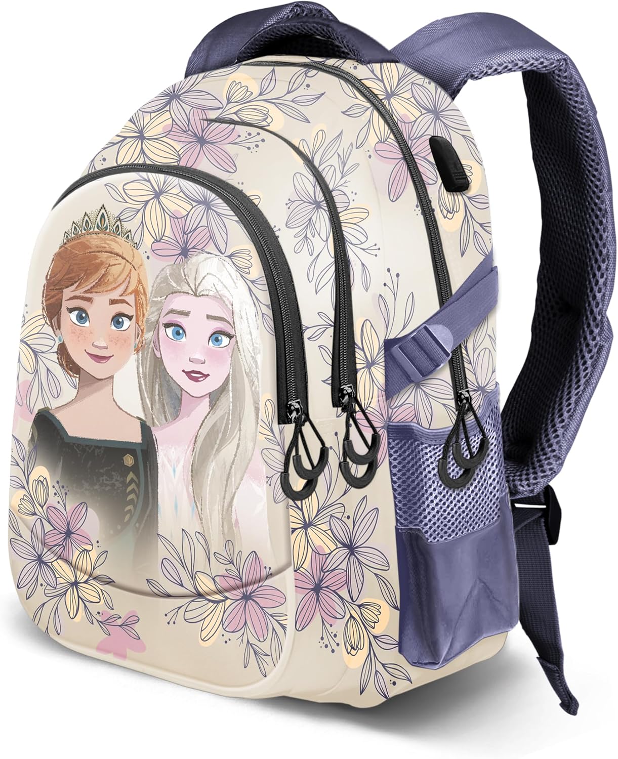 Disney Plus Running Backpack Emotion, Beige, One Size