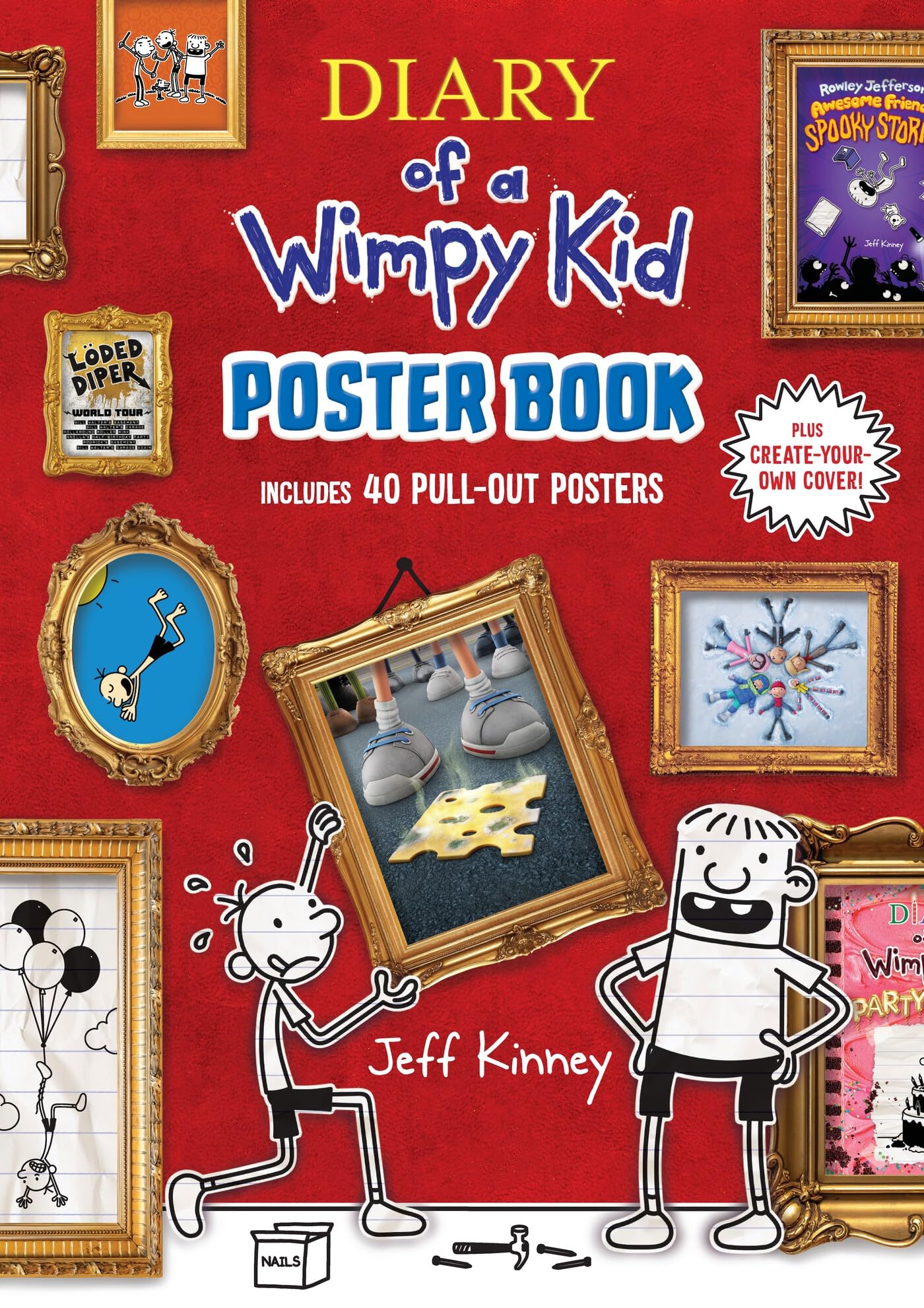 Diary of a Wimpy Kid Poster Book: Includes 40 Pull-Out Posters