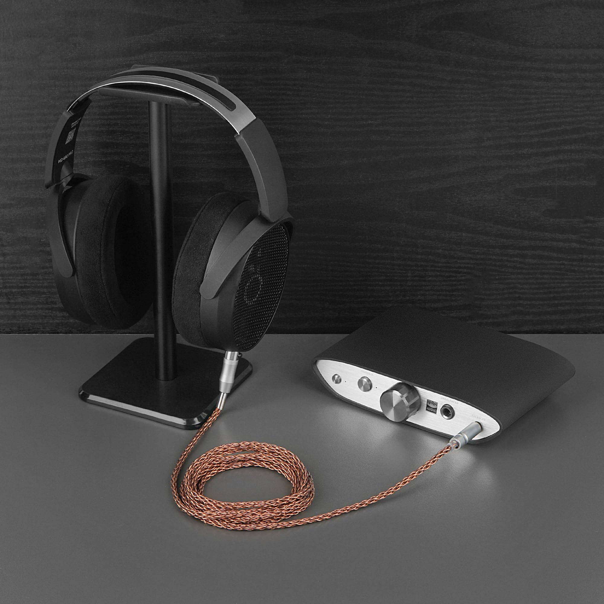 Amazon | Geekria Apollo 銅 アップグレードケーブル Sennheiser HD