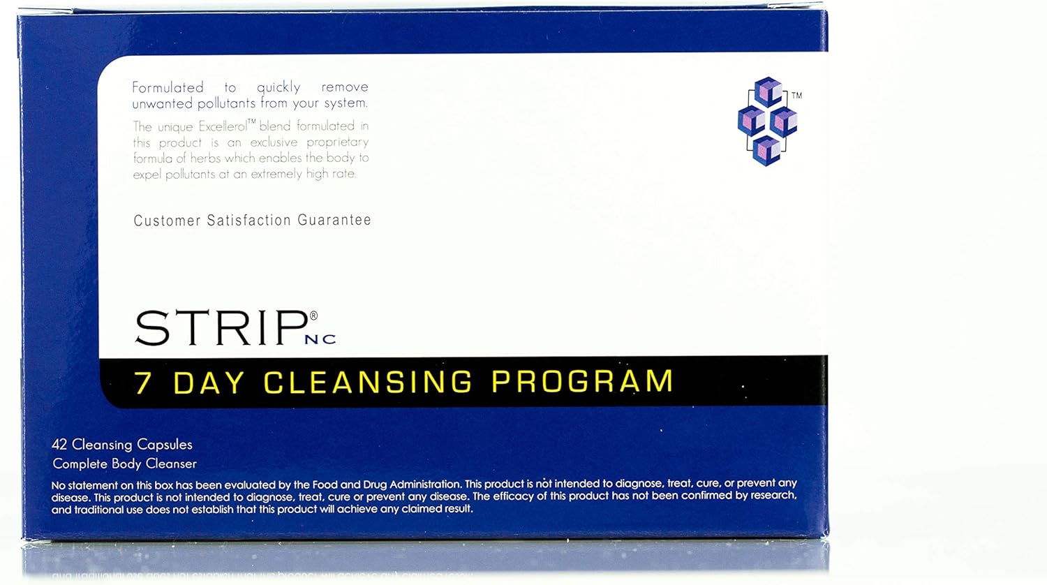 Wellgenix Strip NC 7 Day Detox - Blend of Cleansing Herbs to Enable the Body to Expel Toxins - (42 Fast Caps) (1 Pack)